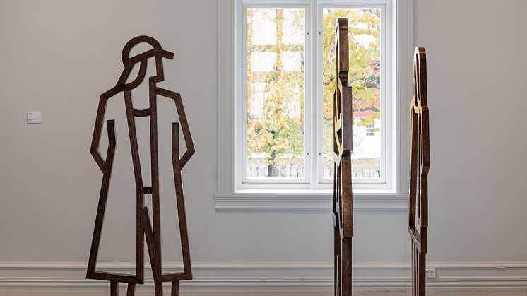 Julian Opie. Installation view JO.VRGF15@Moss. 2023. Foto_Eivind Lauritzen_10