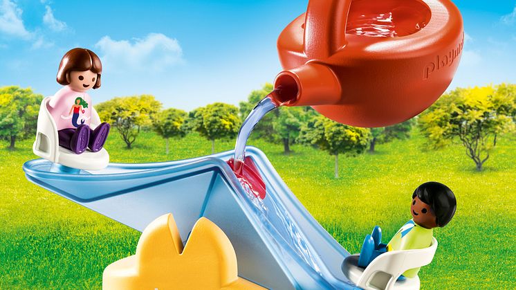 Wasserwippe mit Gießkanne (70269) von PLAYMOBIL 1.2.3 AQUA