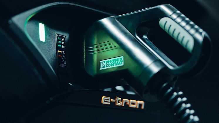 Elbiler som en del af omstillingen til bæredygtig energi (Audi e-tron)