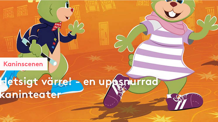 Kaninshow med teckenspråk på Liseberg 11 augusti, avd Väst