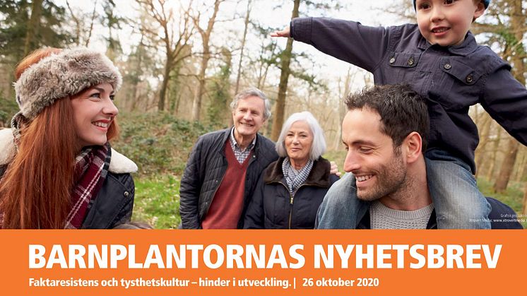 BARNPLANTORNAS NYHETSBREV oktober 2020