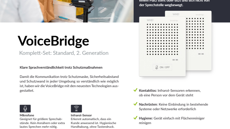 VoiceBridge Standard 2. Generation