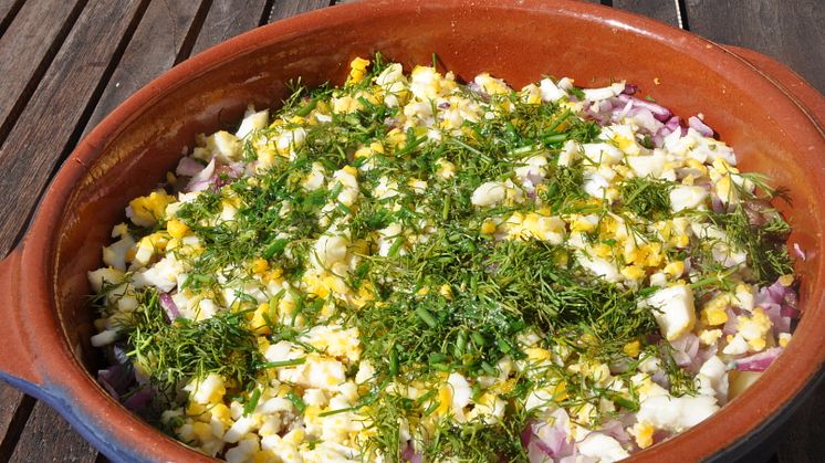 Lerpottasill - perfekt om det finns potatis över 