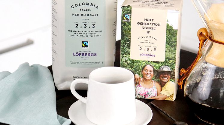 ​Löfbergs nya kaffe stärker unga kaffeodlare