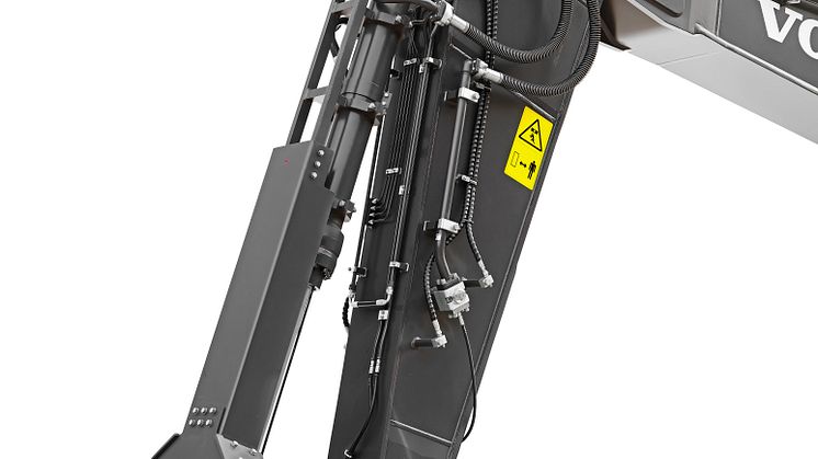 Volvo EC380E Straight Boom - skydd cylindrar