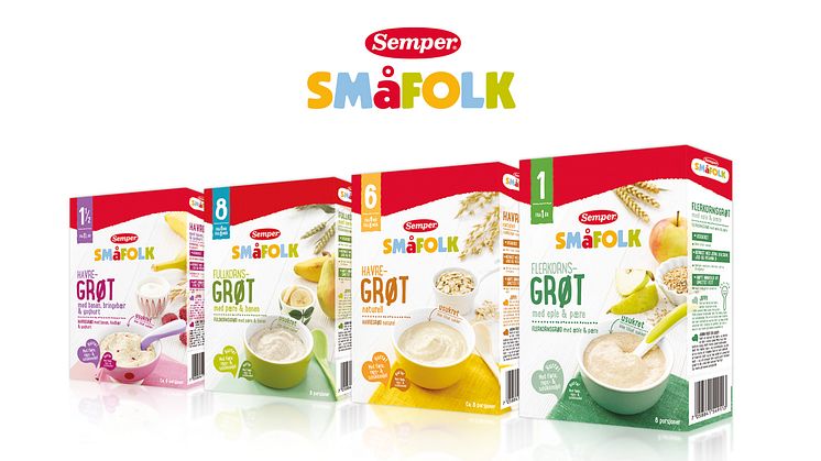 Semper Småfolk Grøt uten Palmeolje