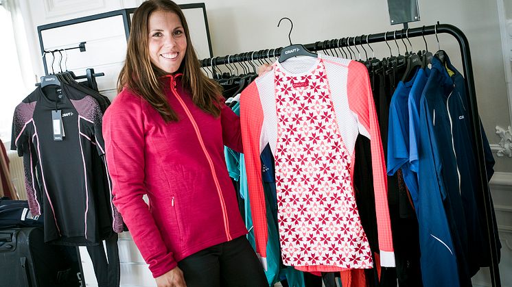 Charlotte Kalla designar underställ