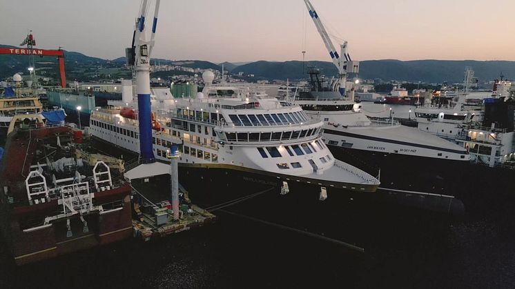 Havila Polaris departs Turkey