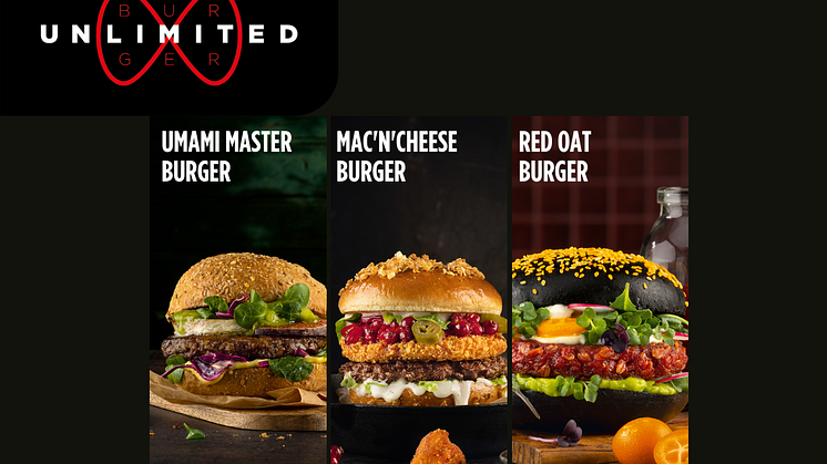 Unbegrenzter Burger-Spaß: SALOMON FoodWorld® 2023 erweitert Burger-Range um drei kreative Newcomer