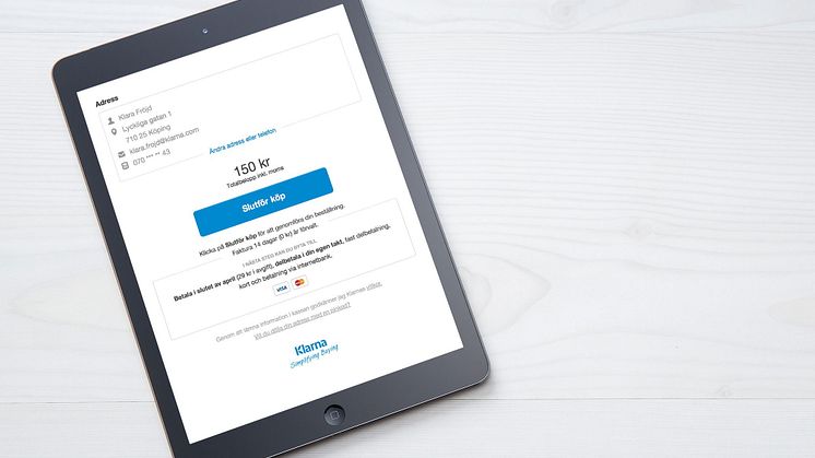 Hogia och Klarna lanserar nu en lösning som ger kunden möjlighet att betala via Klarna Checkout i butikskassan.  