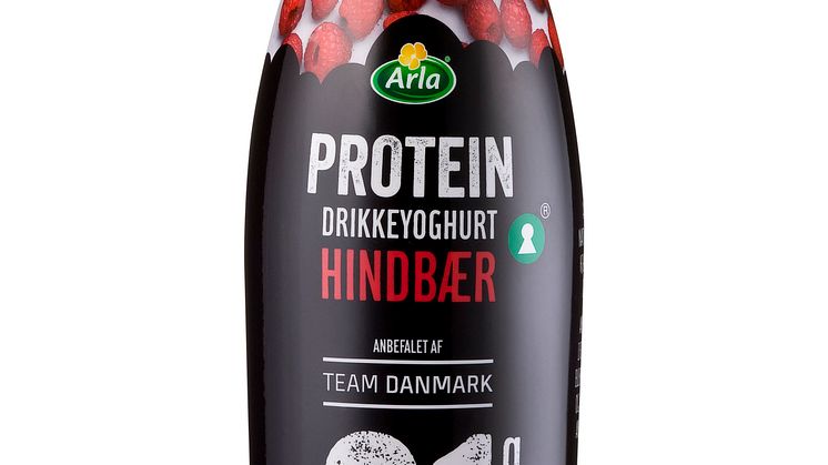 Drikkeyoghurt med hindbær