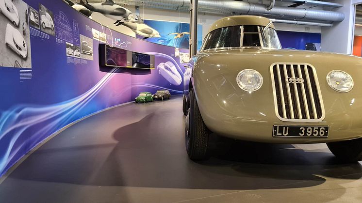 die neue Sonderausstellung im August Horch Museum Zwickau: WINDSCHNITTIG (Foto: August Horch Museum Zwickau)