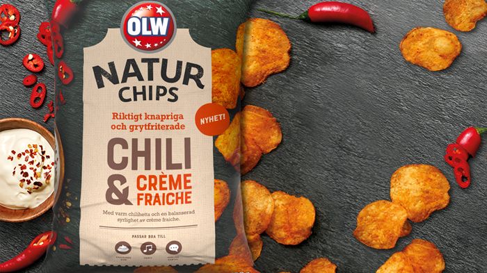 OLW Naturchips Chili & Crème Fraiche.
