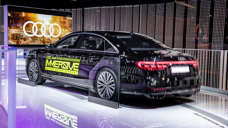 Audi Immersive In-Car Entertainment på CES 2019