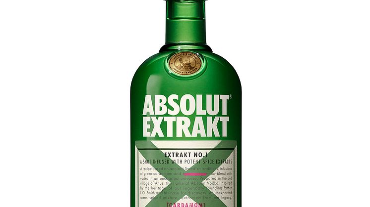 NYHET! Absolut Extrakt – En ny shot från Absolut