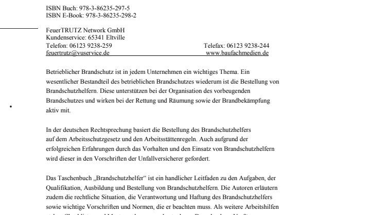Brandschutzhelfer 