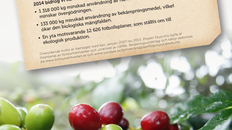 Löfbergs ekologiska kvitto 2014