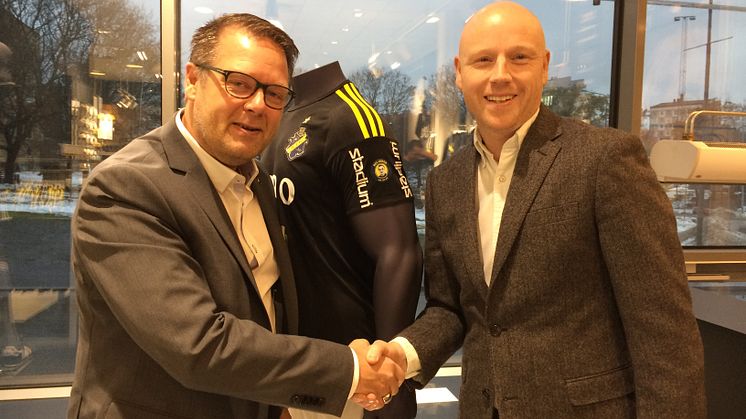  Stadium och AIK Fotboll förlänger samarbetet