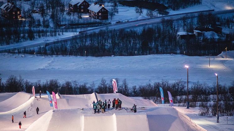 Bild från tidigare år när Kiruna arrangerat SSS och SST. 