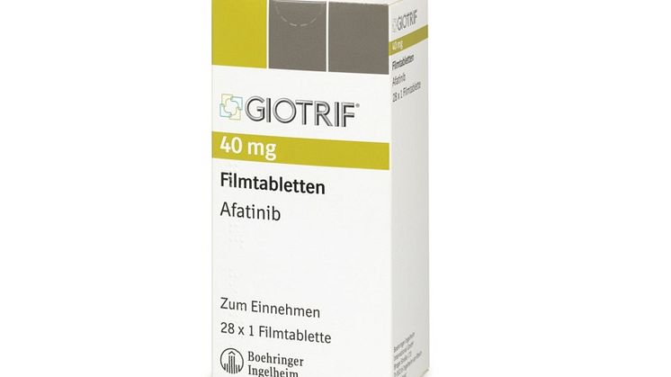 ​Fördel Giotrif när läkemedel jämfördes vid behandling av lungcancer