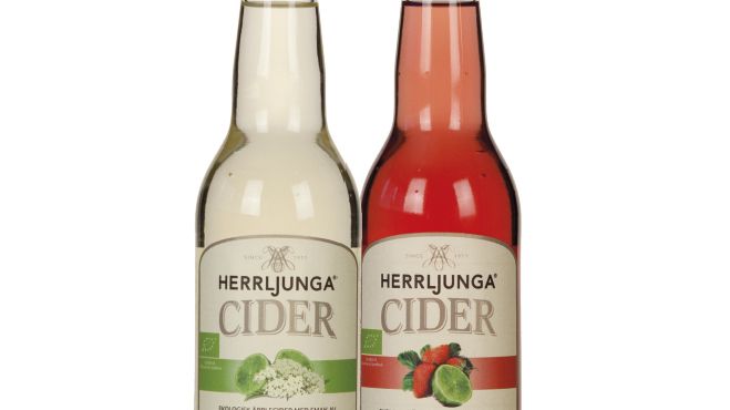 Herrljunga Cider lanserar två ekologiska cidersorter på Systembolaget!