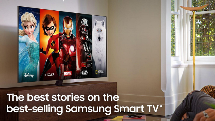 Disney+ tulee Samsungin älytelevisioihin Pohjoismaissa