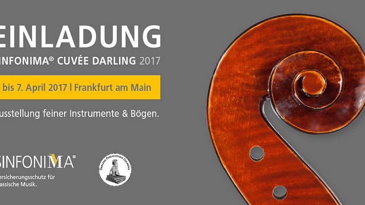 Bogenträume bei der SINFONIMA CUVÉE DARLING 2017