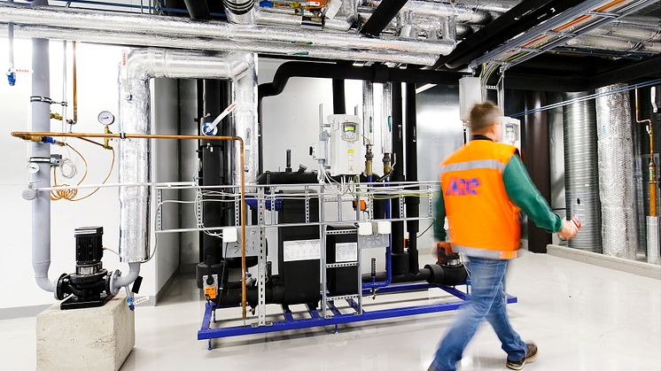 Are Sensus -järjestelmän sydän on matalaenergiakeskus.