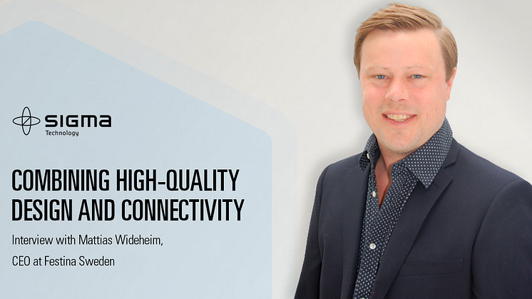 Mattias Wideheim, CEO at Festina Sweden