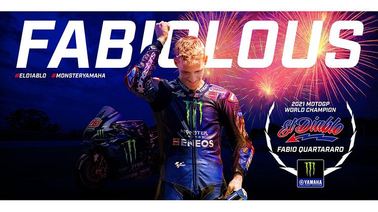 2021 MotoGP World Champion Fabio Quartararo