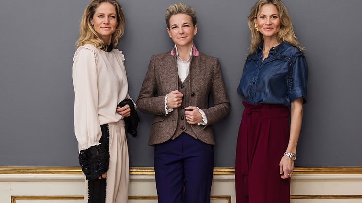 Pernille Møbjerg Knudsen, Alexa Bruun Rasmussen og Charlotte Møbjerg Ansel-Henry