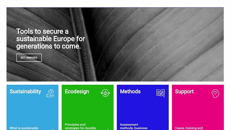 Sustainability Guides startsida