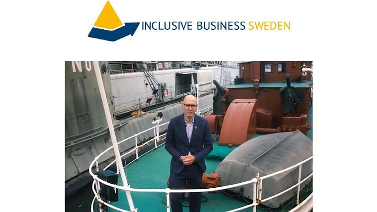 På bilden, Mike Debelak, Executive Director för Inclusive Business.