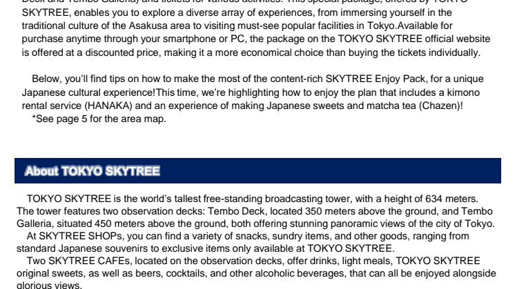 Great-value Combo Plans for SKYTREE & Japanese Cultural Experiences ー Tips on How to Make the Most of SKYTREE Enjoy Pack.pdf