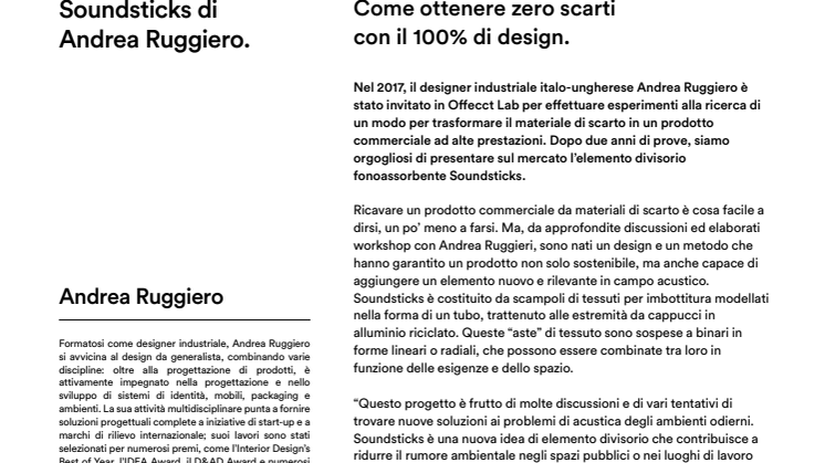 Offecct Press release Soundsticks® by Andrea Ruggiero_IT