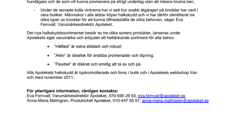 Apoteket lanserar nya broddar under eget varumärke: Årets mest omtänksamma julklapp 