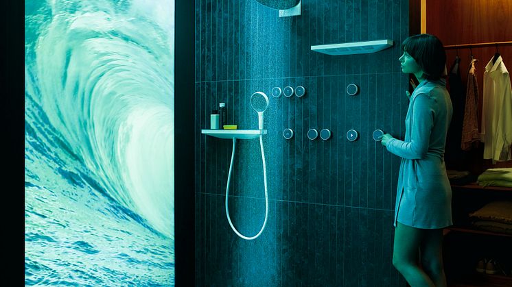 hansgrohe RainTunes digitaalinen suihkuelämys