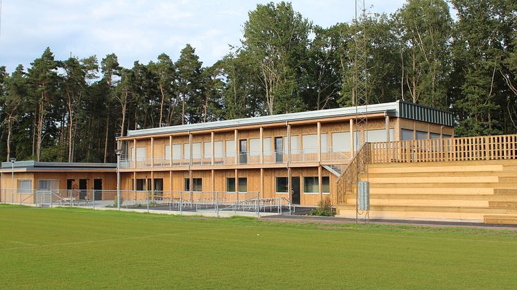 Södra utmarkens nya klubbhus
