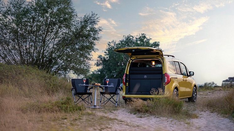 Marco Polo-modul gör Mercedes nya T-Klass till campingbil