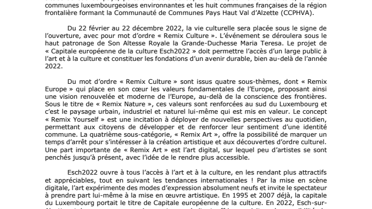 Esch2022_Press Information Press Day2021_About Esch FR