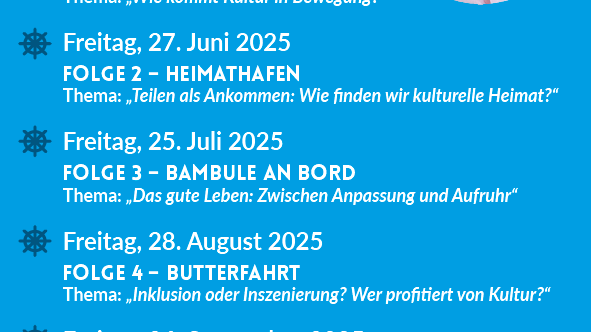 Cossiboat Kultursalon Flyer