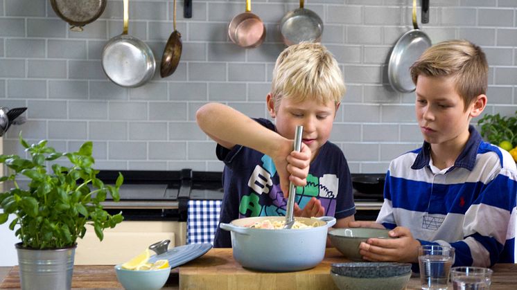 Barn och unga gillar sjömat