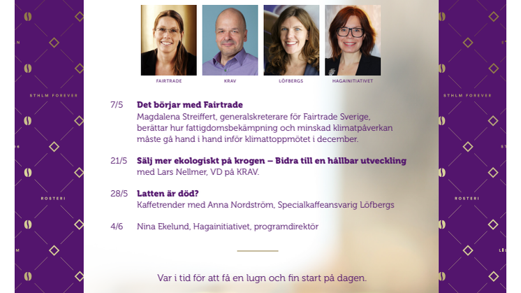 Premiär för Löfbergs On Stage!
