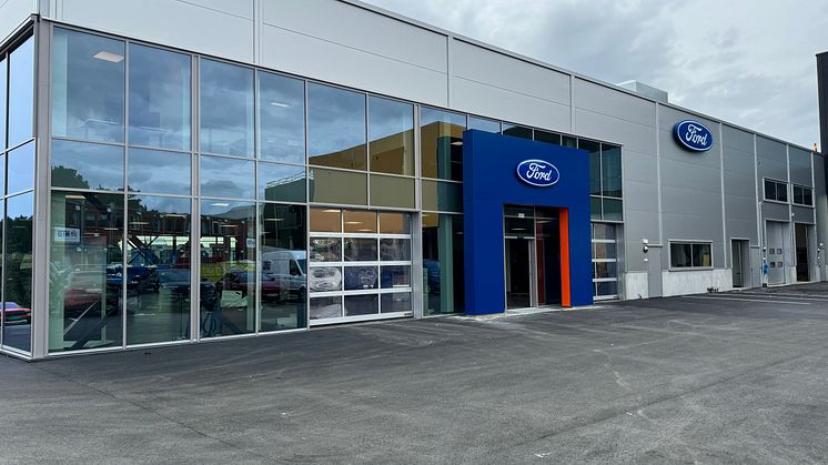 Kverneland Bil med storsatsing på Ford i Bergen: Åpner nytt toppmoderne anlegg på Kokstad 