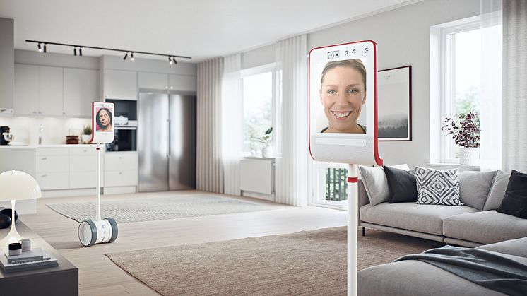 Lägenhetsvisning hemifrån med Riksbyggens nya visningsrobotar
