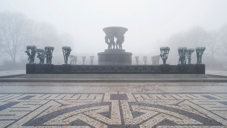 The Vigeland Park The Fountain