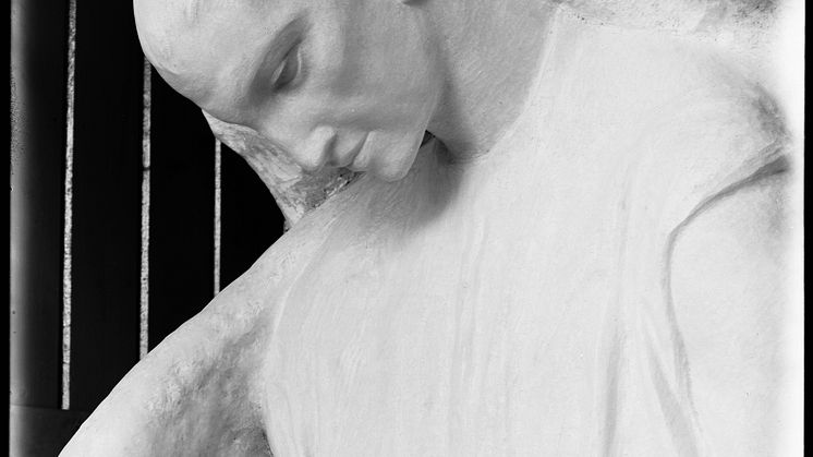 Gustav Vigeland, Fabritius’ Angel (detail), 1900. Marble. / Fabritius’ engel (detalj), 1900, marmor. 