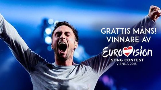Måns Zelmerlöw #1 i 21 länder efter Eurovision Song Contest
