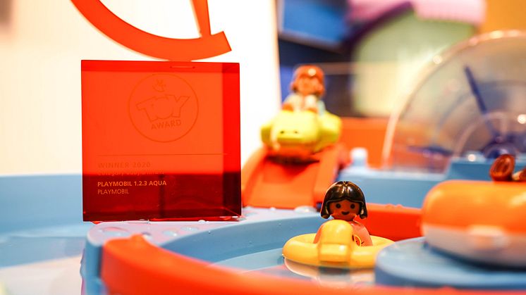 PLAYMOBIL 1.2.3 AQUA wird mit dem ToyAward 2020 ausgezeichnet