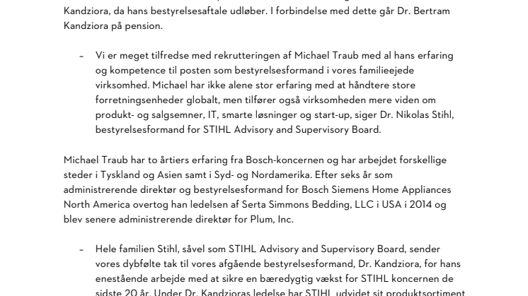 STIHL_MICHAEL TRAUB BLIVER NY BESTYRELSESFORMAND FOR STIHL.pdf